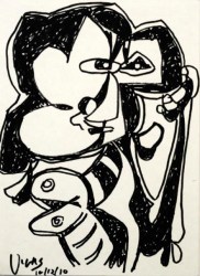 Balice Art - Oswaldo Vigas - Personaje (E 2525) [2]